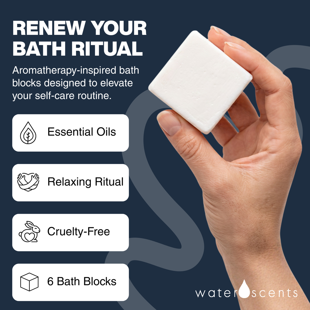 Purity Bath Bomb Block -  Aromatherapy Bath Soak