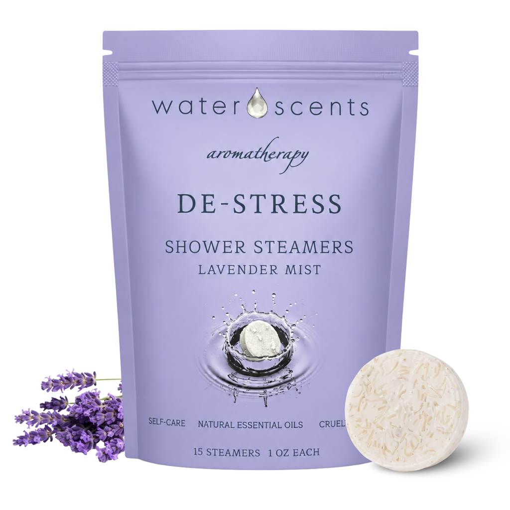 Lavender Mist Shower Steamer - Aromatherapy Flower Fizzy