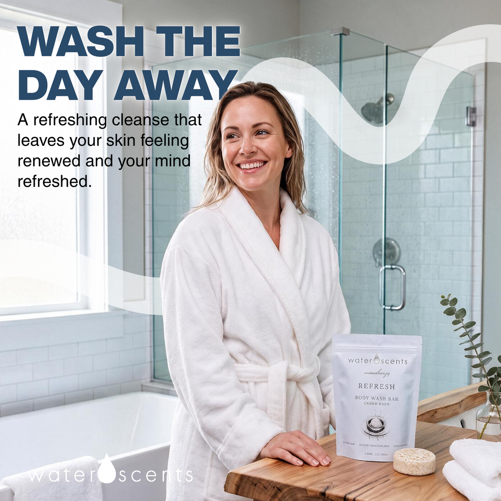 Fresh Rain Body Wash Bar - Solid Vegan Body Soap