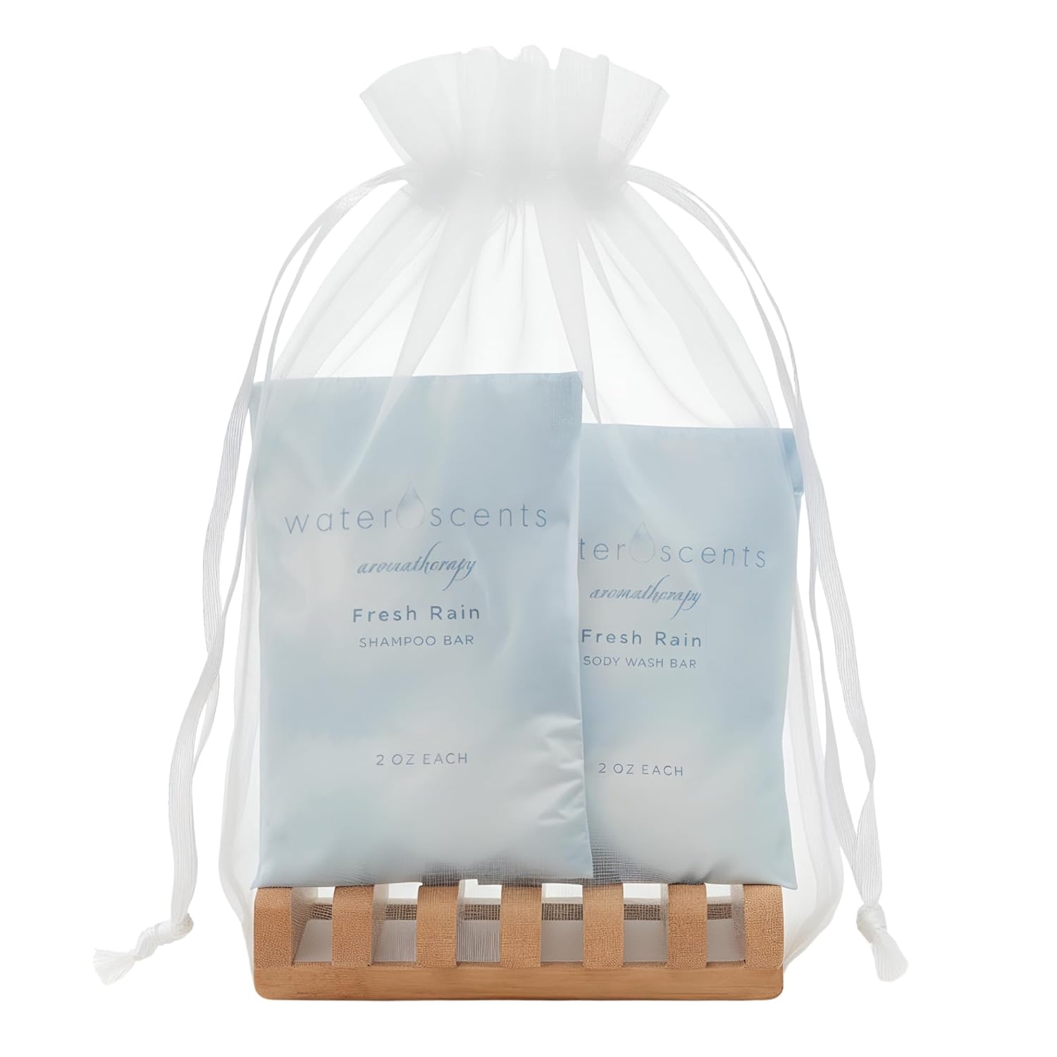 Fresh Rain Essentials Body Wash Bar and Shampoo Bar Set