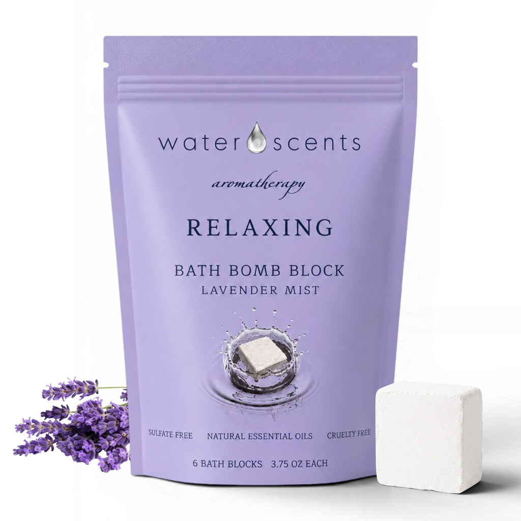 Lavender Mist Bath Bomb Block - Relaxing Aromatherapy