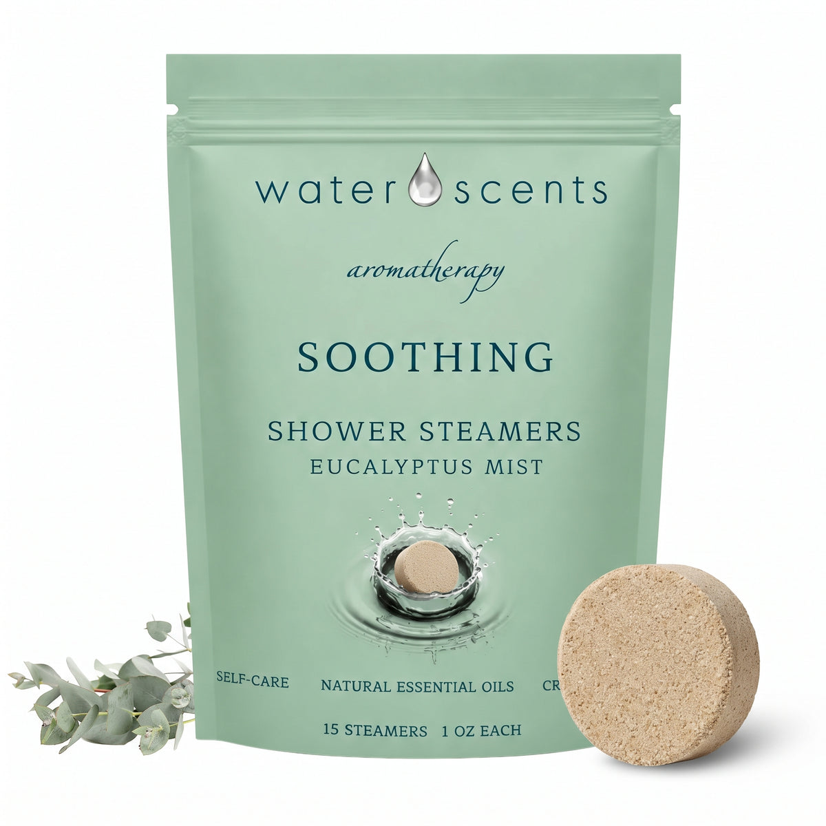 Eucalyptus Mint Shower Steamer - Aromatherapy Fizzy
